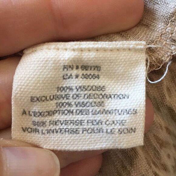 Anthropologie C. Keer Diamond Tile Top - Picture 6 of 7